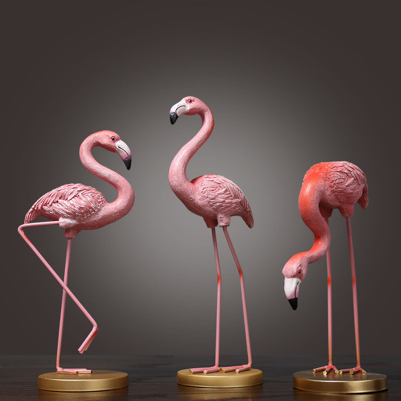 Home Decor Flamingo Figurine Homeandso