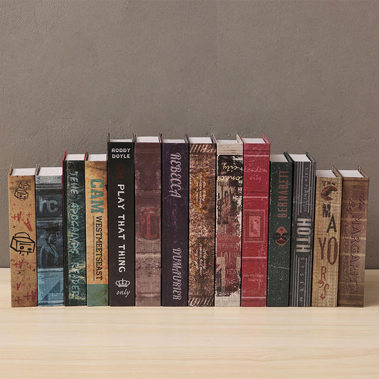 Vintage-Inspired Decorative Book Collection Homeandso