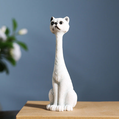 Decorative Cat Figurine Homeandso