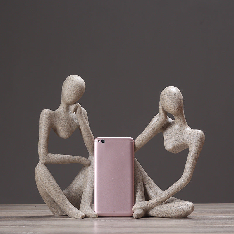 Abstract Human Figurine Homeandso