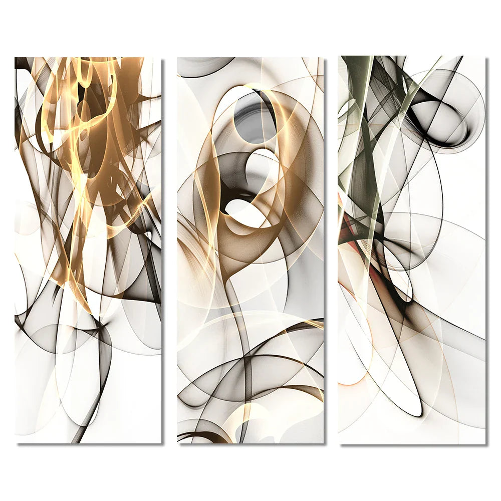 Minimalist Ethereal Abstract Canvas Wall Art for Modern Decor