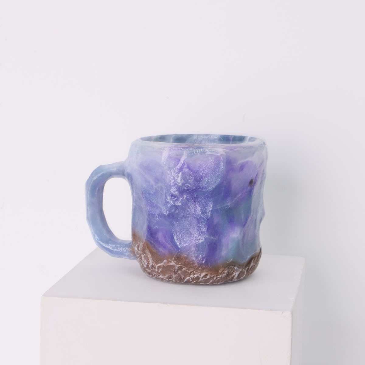 Artistic Stone-Molded Coffee Mug Homeandso