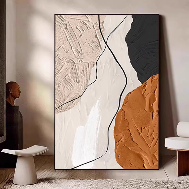 Abstract Textured Canvas Wall Art Homeandso 1789035032