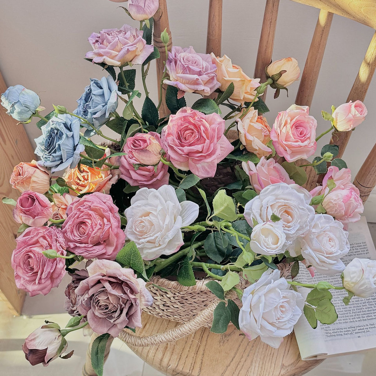 High-Quality Faux Rose Stem