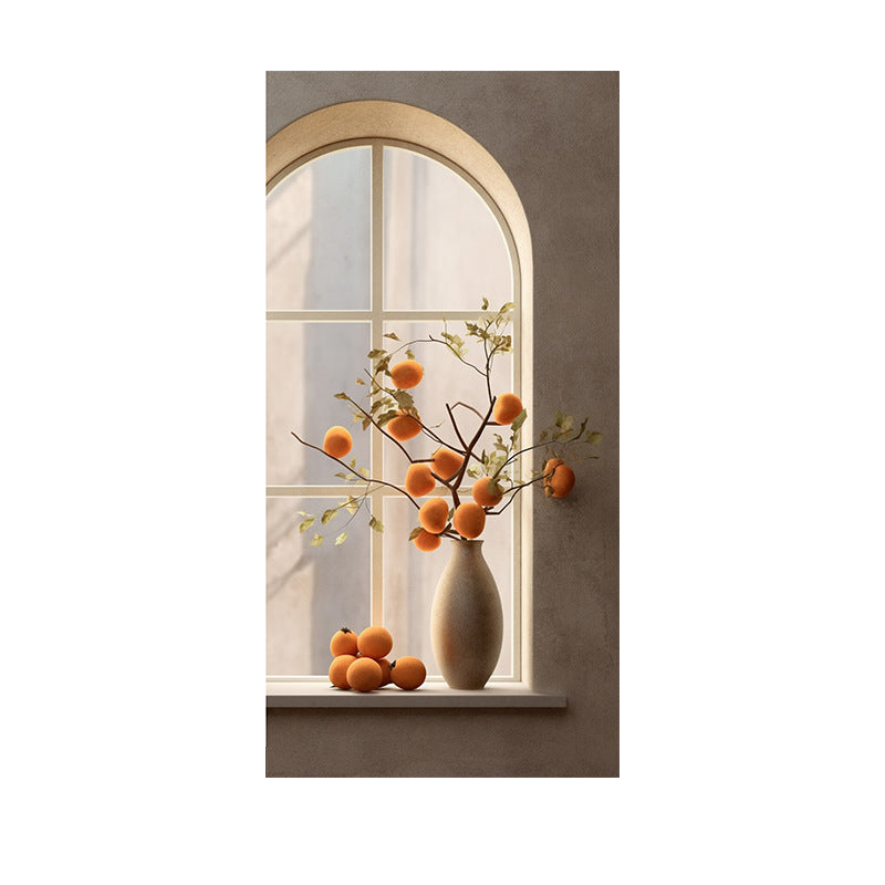 Decorative Artificial Orange Blossom Arrangement Homeandso