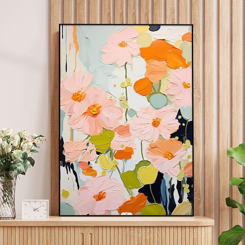 Floral Abstract Canvas Artwork Homeandso