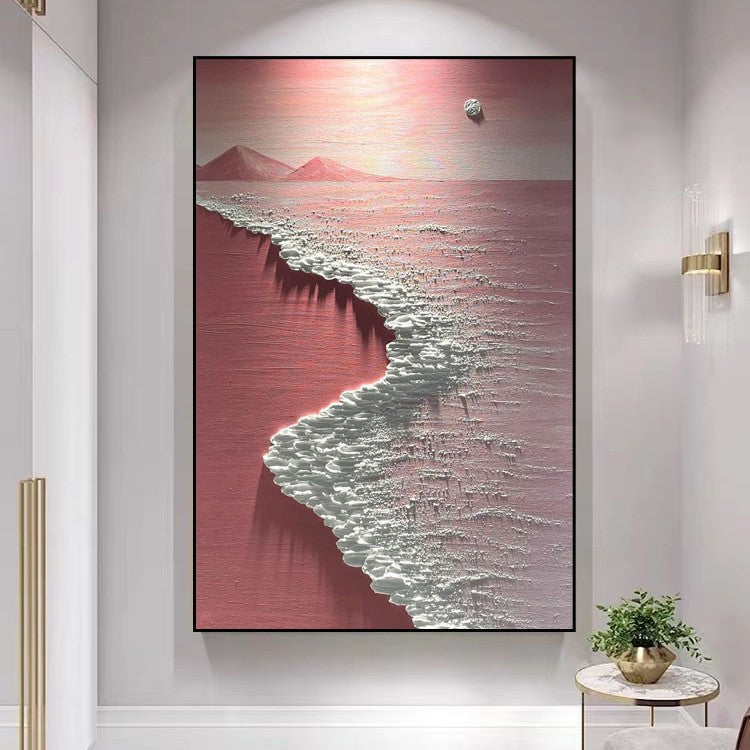Coastal Sunset Canvas Artwork Homeandso