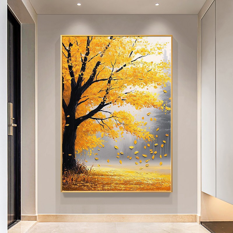 Autumn-Themed Wall Art Canvas Homeandso