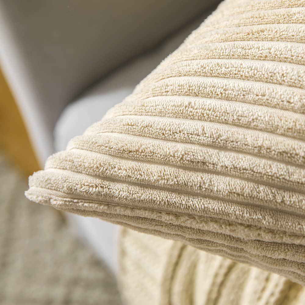 Textured Velvet Decorative Pillow