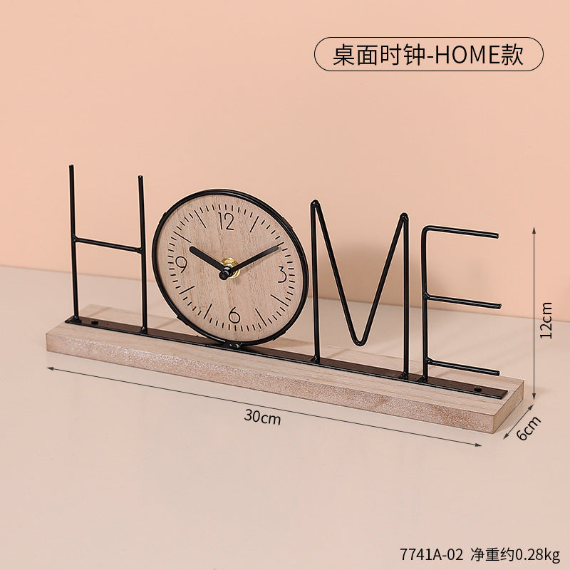 Decorative LOVE Clock Homeandso