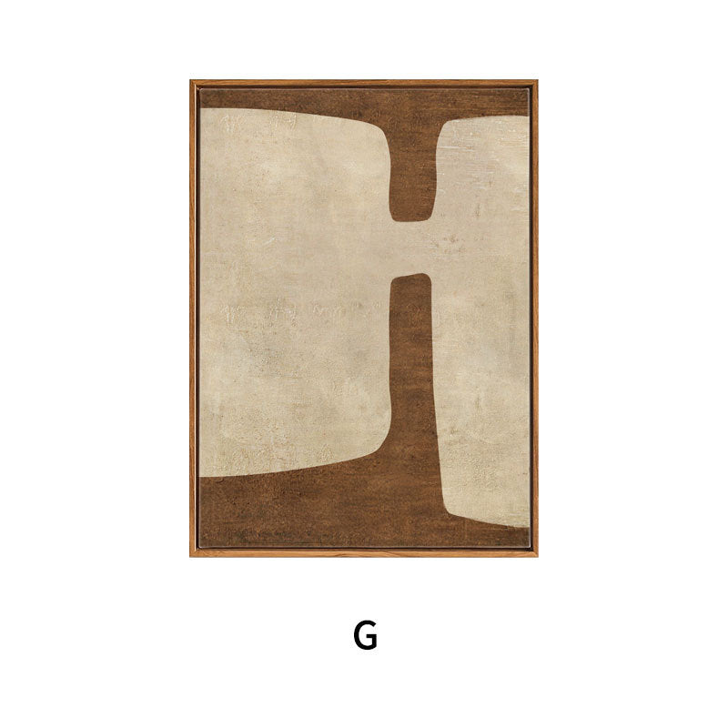 Abstract Minimalist Framed Artwork Homeandso