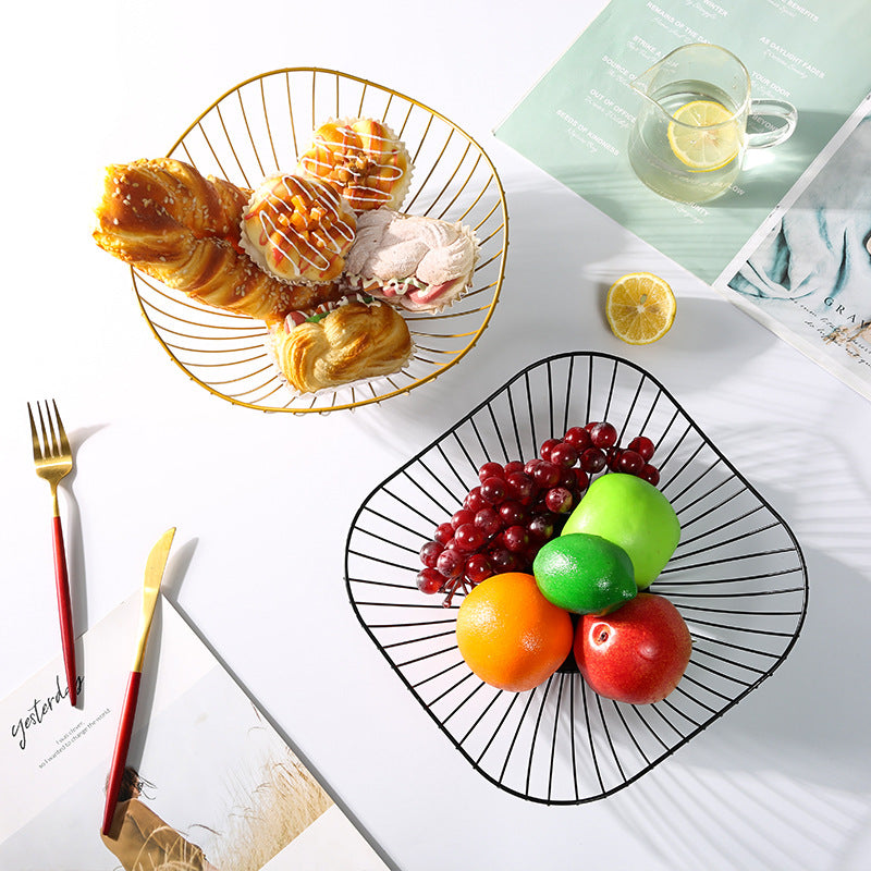 Elegant Gold Wire Decorative Bowl Homeandso