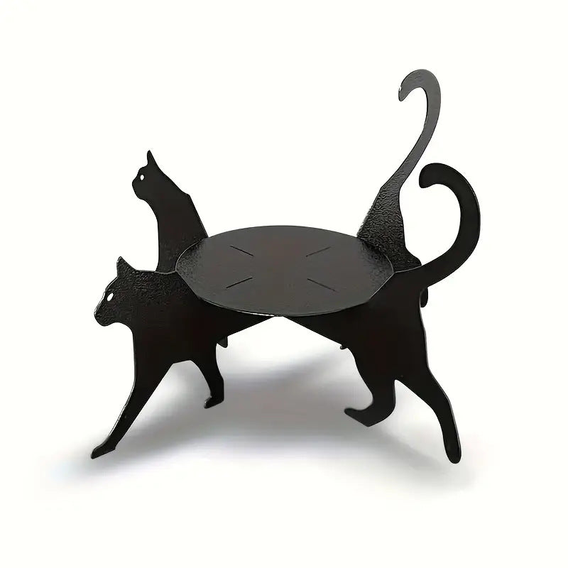 Cat-Themed Decorative Coaster Stand Homeandso