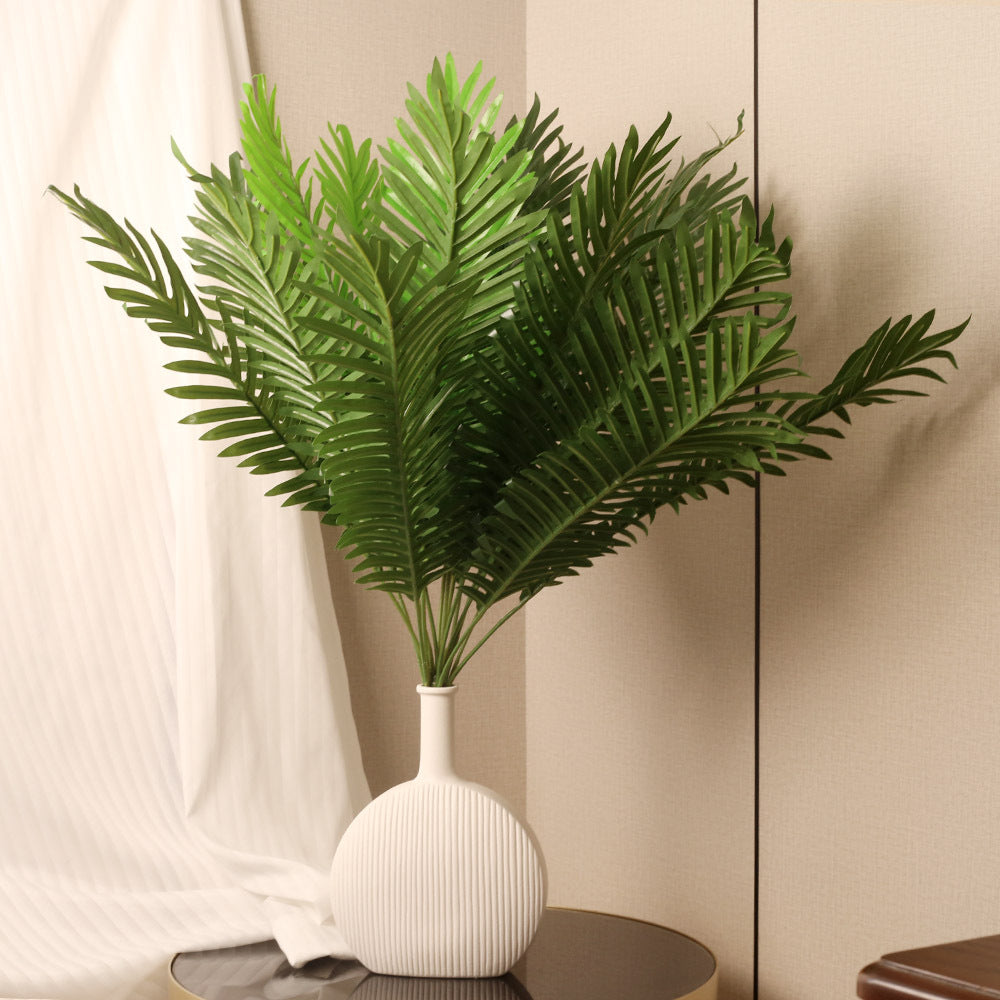 Decorative Artificial Palm Leaf Arrangement Homeandso