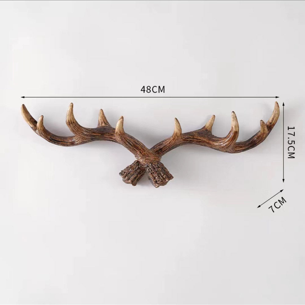 Decorative Wall Mounted Antler Sculpture Homeandso