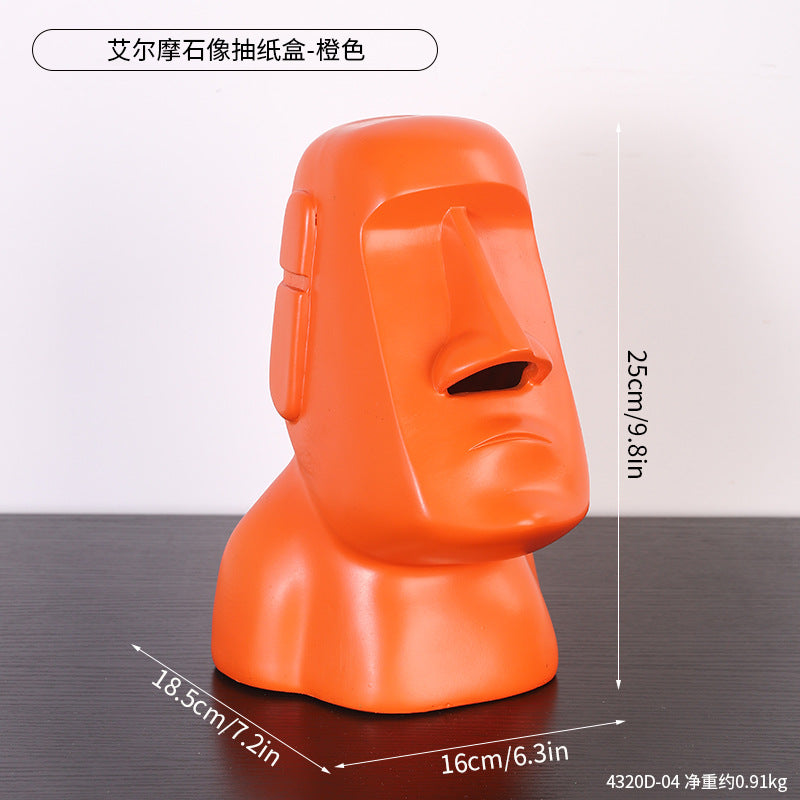 Artistic Moai Figurine Homeandso
