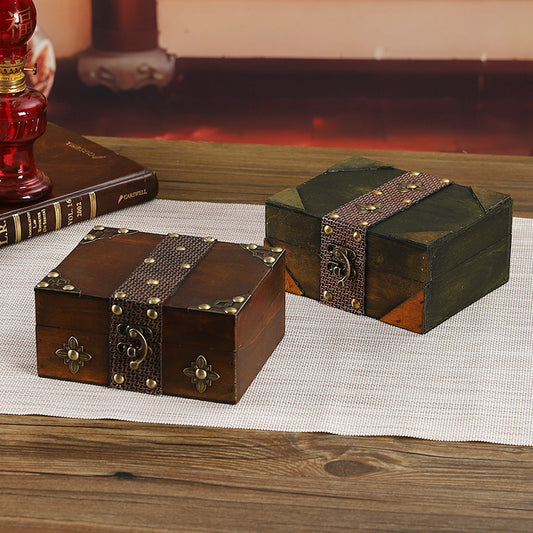 Vintage Wooden Decorative Keepsake Box Homeandso