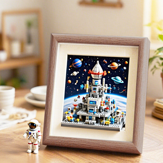 Space-Themed Wall Art Frame