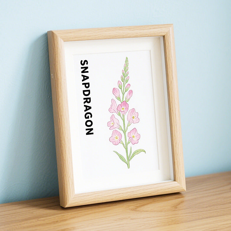 Botanical Illustration Art Frame
