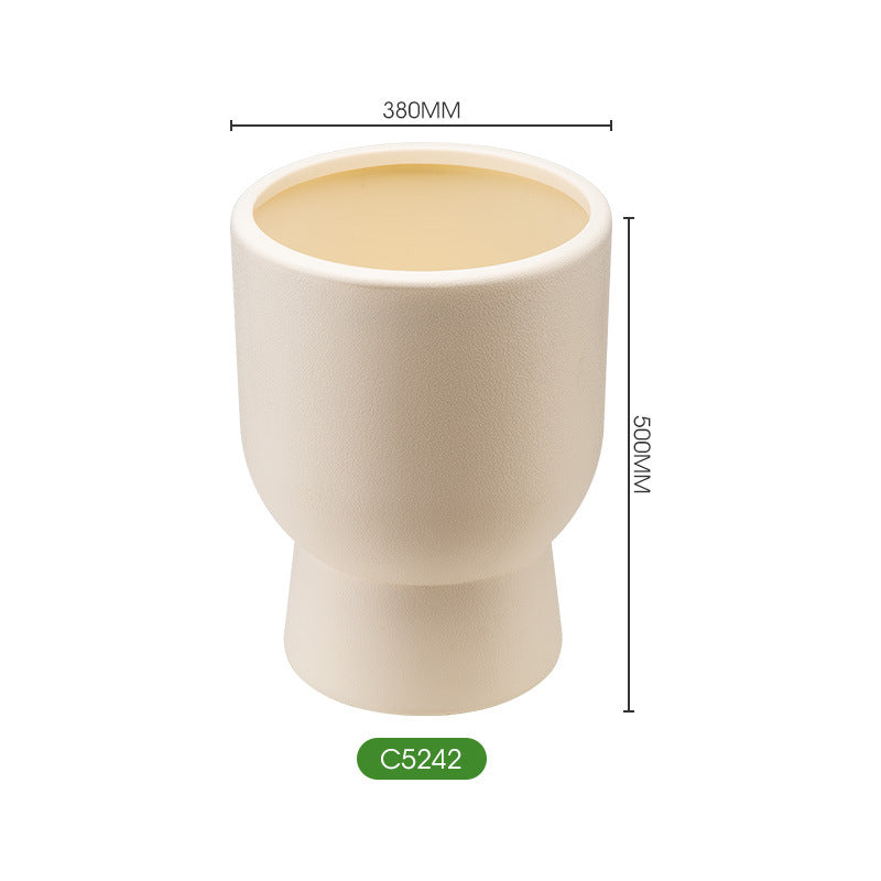 Contemporary Textured Ceramic Planter Homeandso