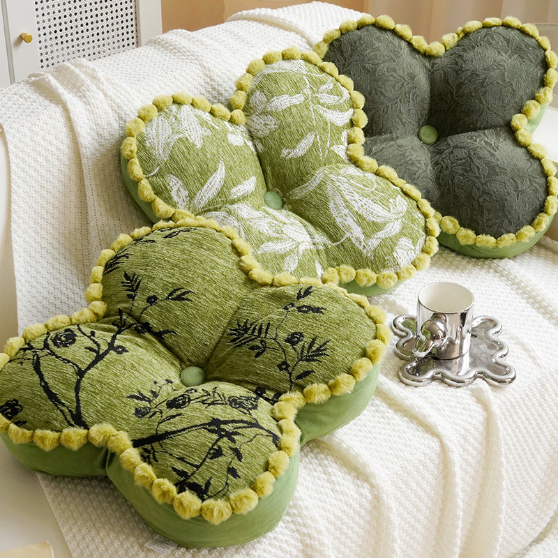 Decorative Floral Shaped Cushion