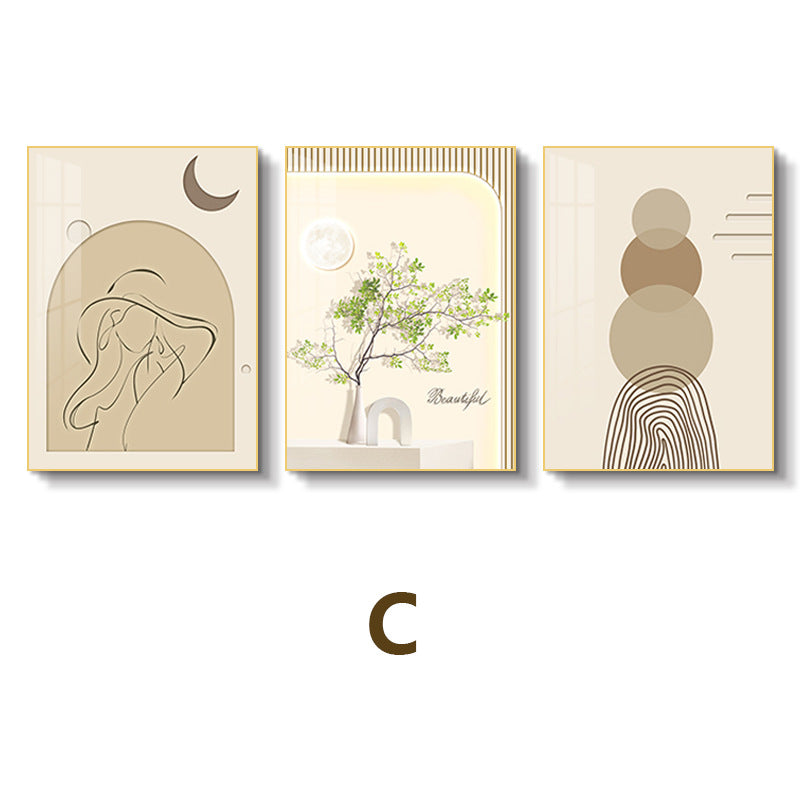 Abstract Botanical Framed Art Prints Homeandso