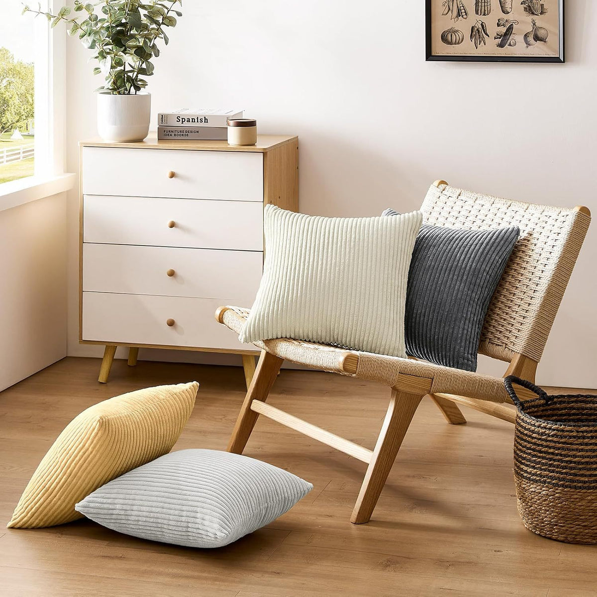 Textured Velvet Cushion