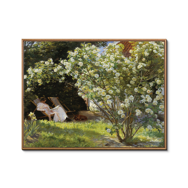 Framed Impressionist Floral Artwork Homeandso