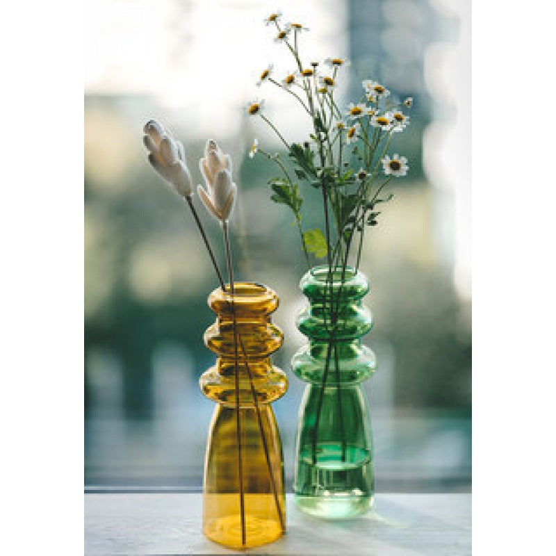 Dekorative Glasdekoration für das Wohnzimmer