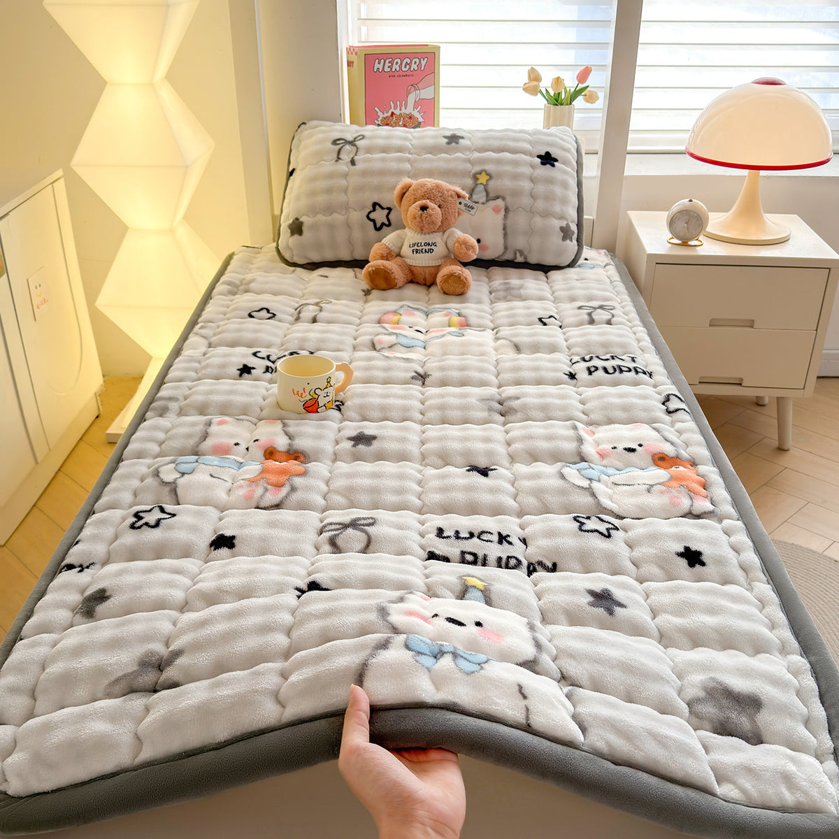 Plush Quilted Mattress Topper