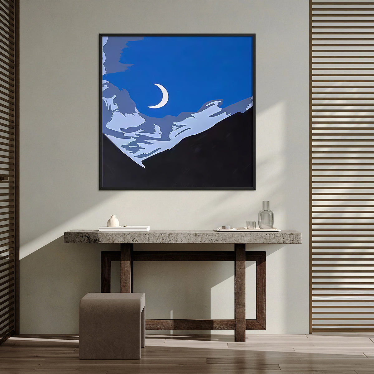 Abstract Framed Canvas Art Homeandso