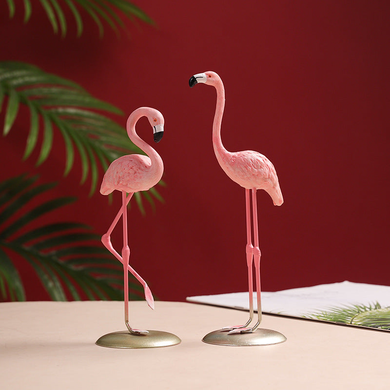 Decorative Flamingo Figurine Homeandso