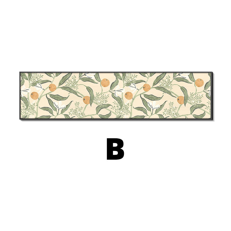 Botanical-Themed Abstract Wall Mural Homeandso