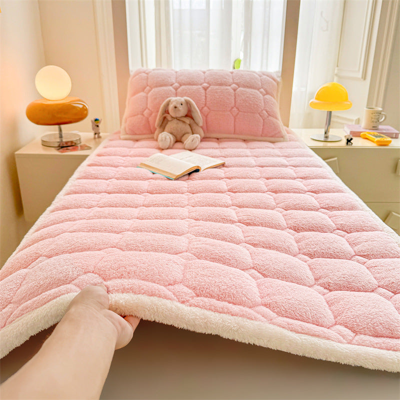 Soft Plush Quilted Mattress Overlay
