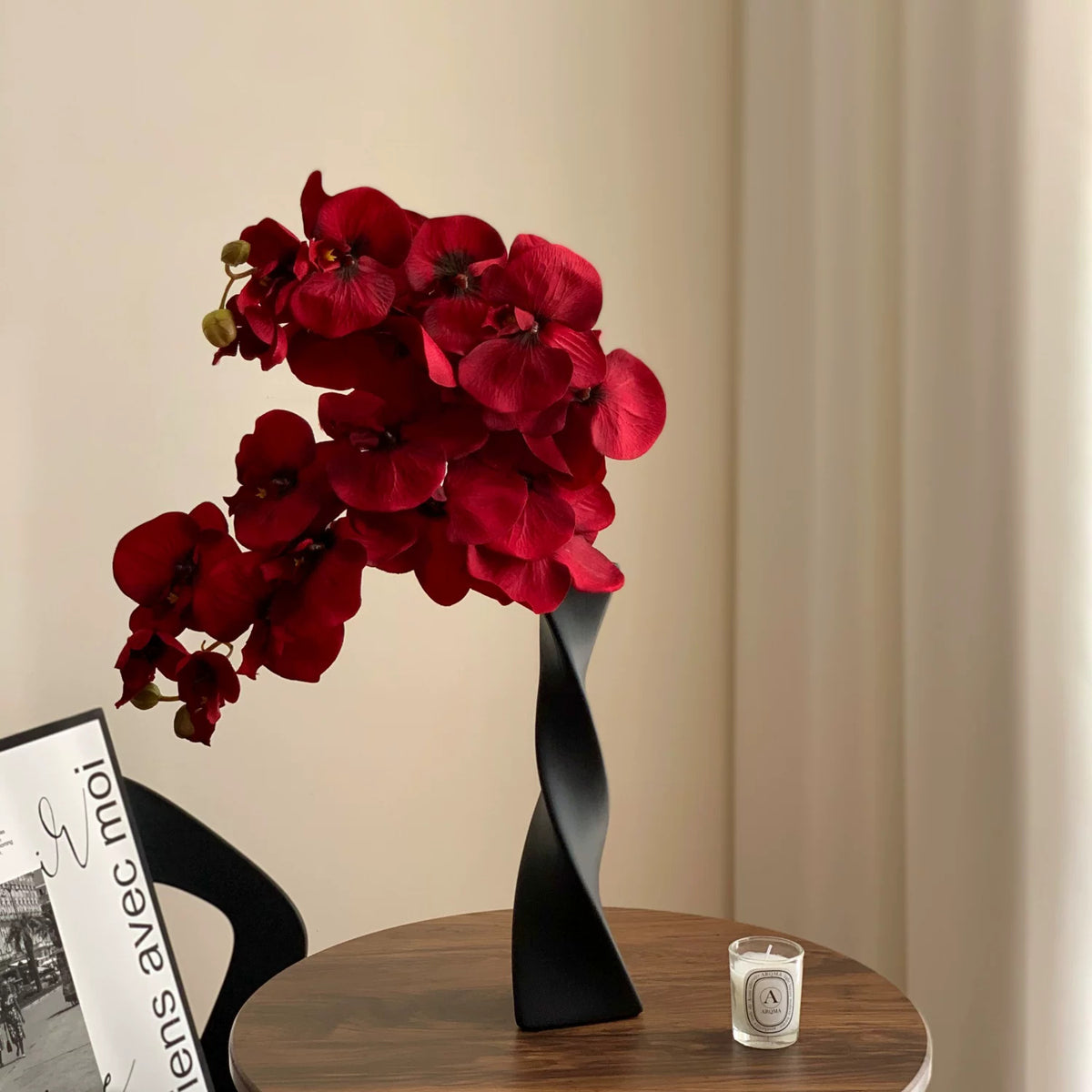 Elegant Decorative Orchid Arrangement