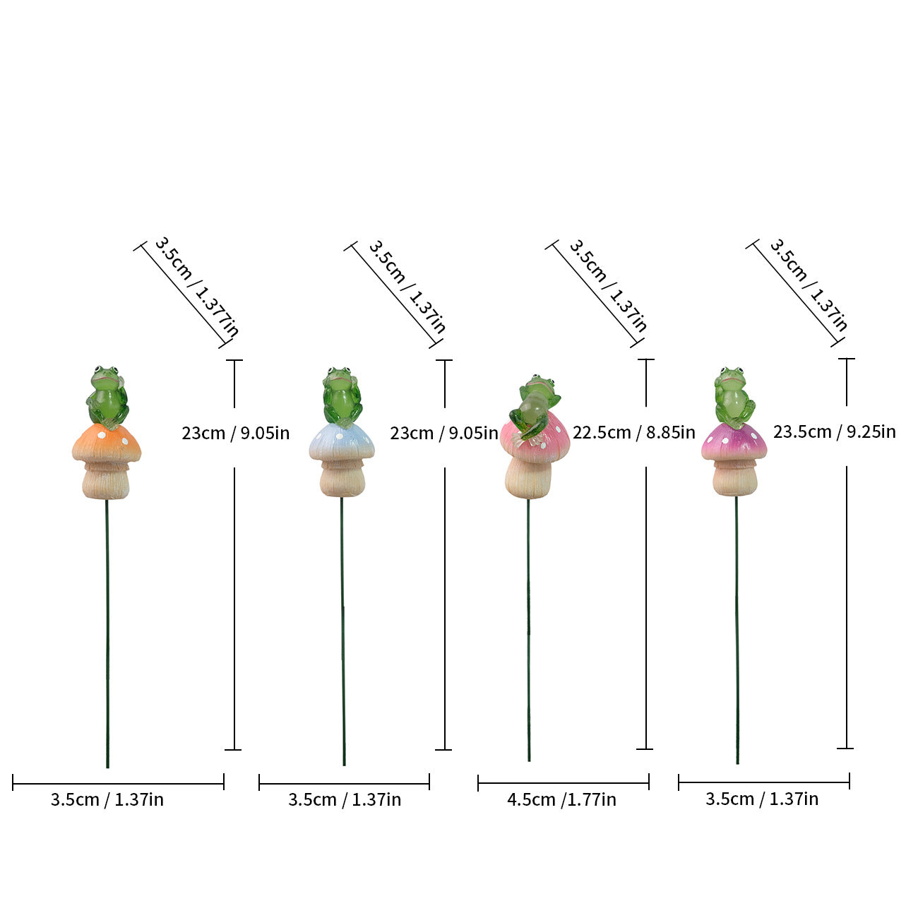 Garden Gnome Decorative Stakes Homeandso