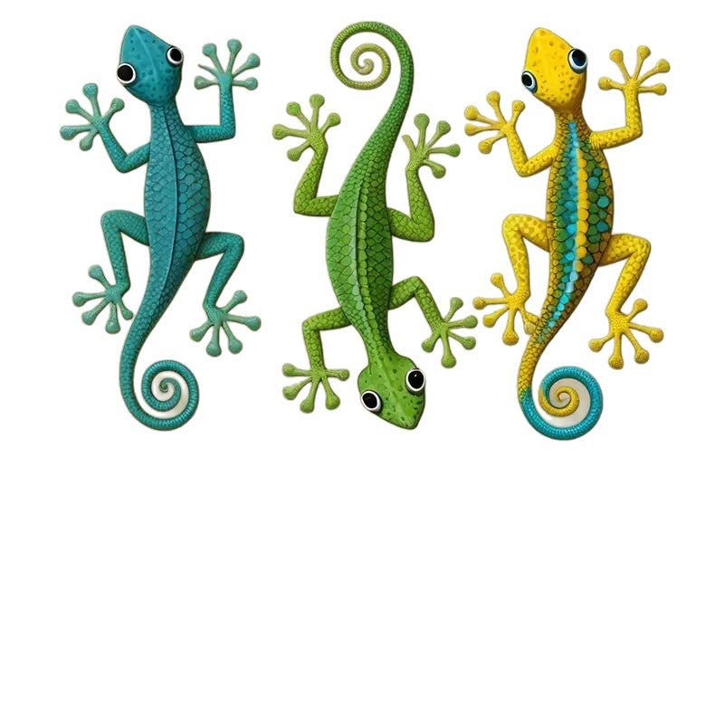 Decorative Cartoon Lizard Wall Art Homeandso