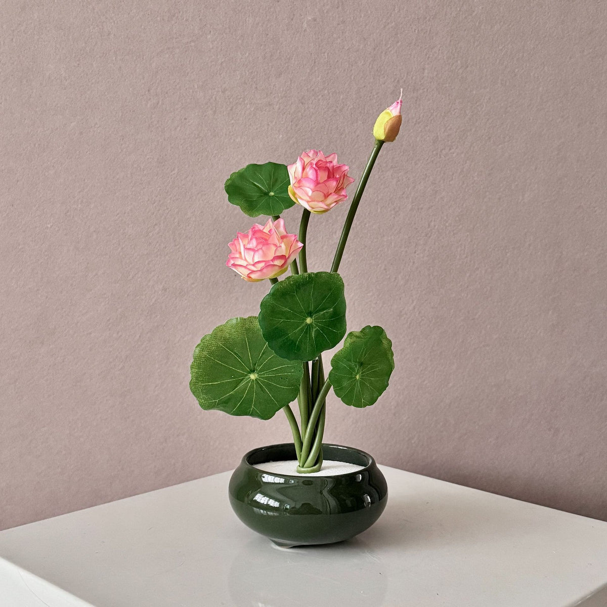 Lotus Blossom Decorative Arrangement