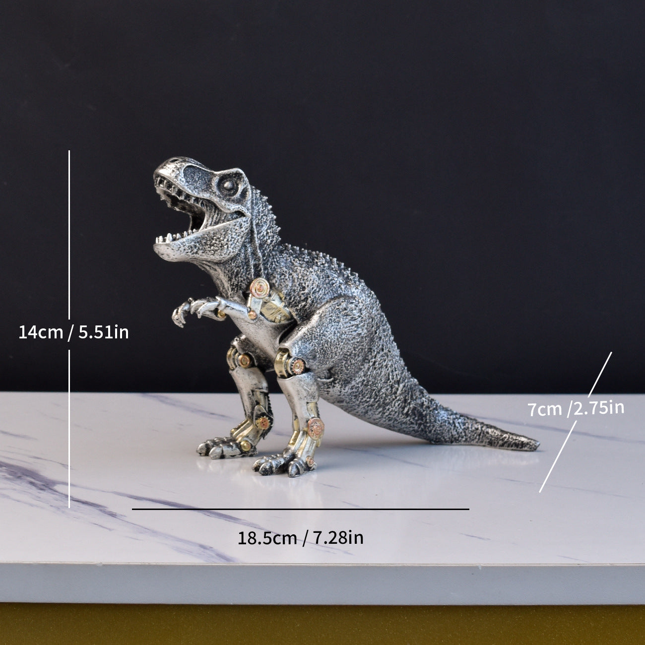 Decorative Mechanical Triceratops Model Homeandso