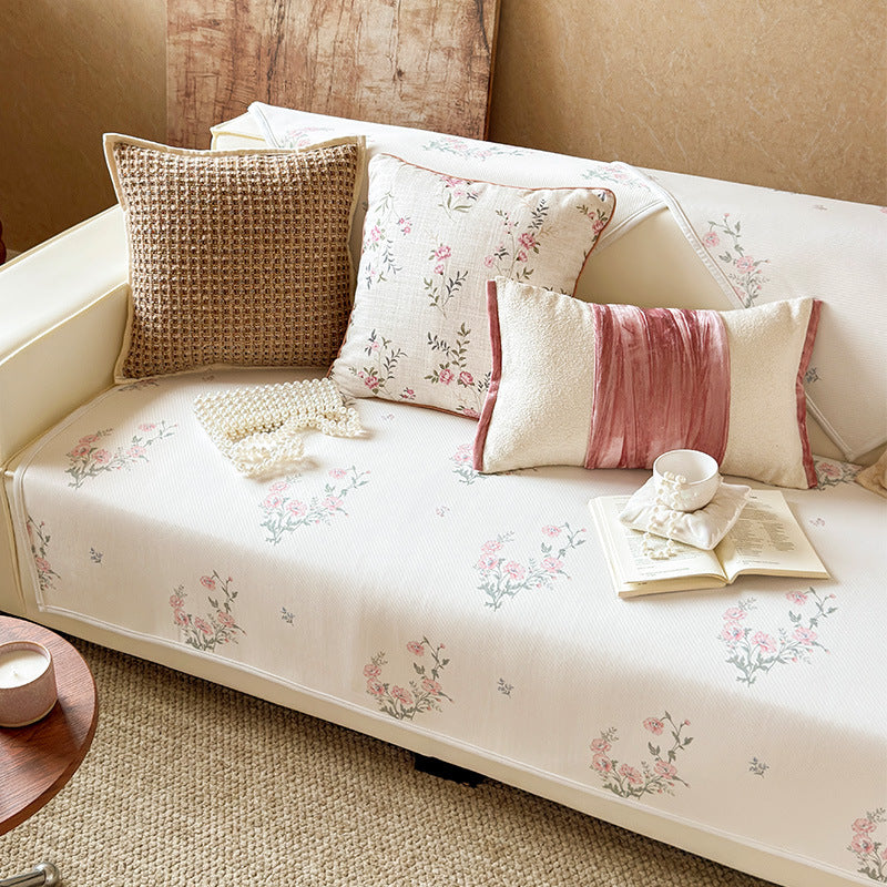 Floral Patterned Sofa Cover