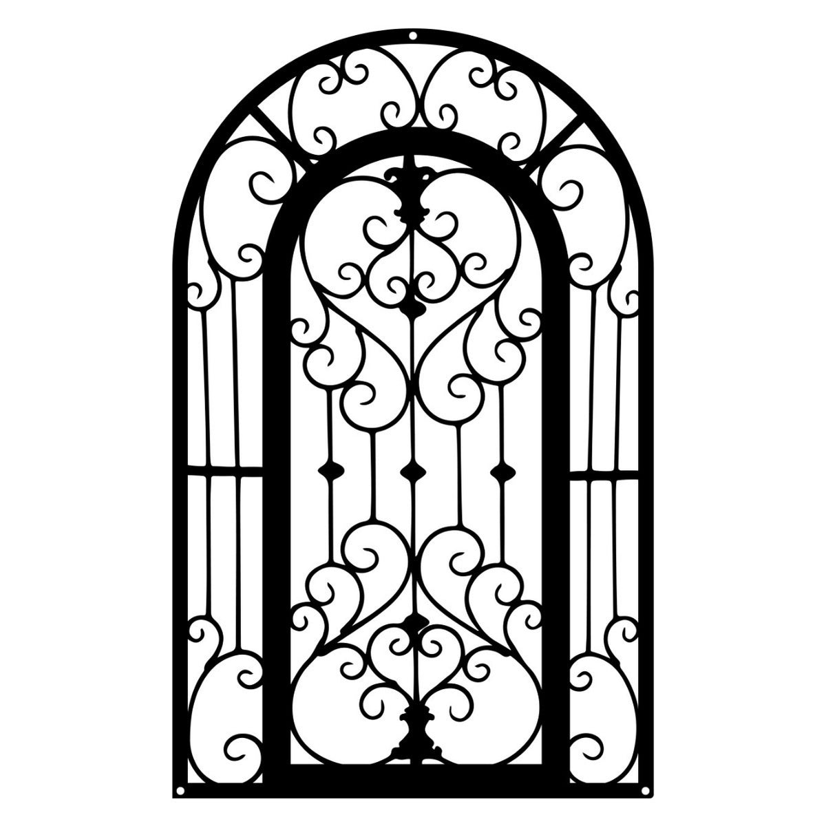 Elegant wrought iron Wall Decor Homeandso