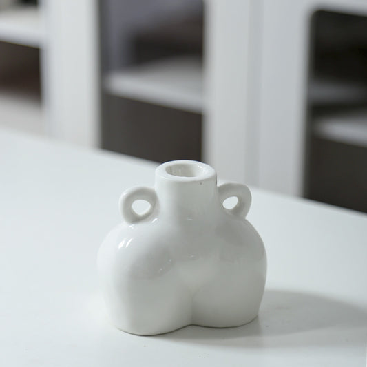 Artistic Ceramic Body-Shaped Vase