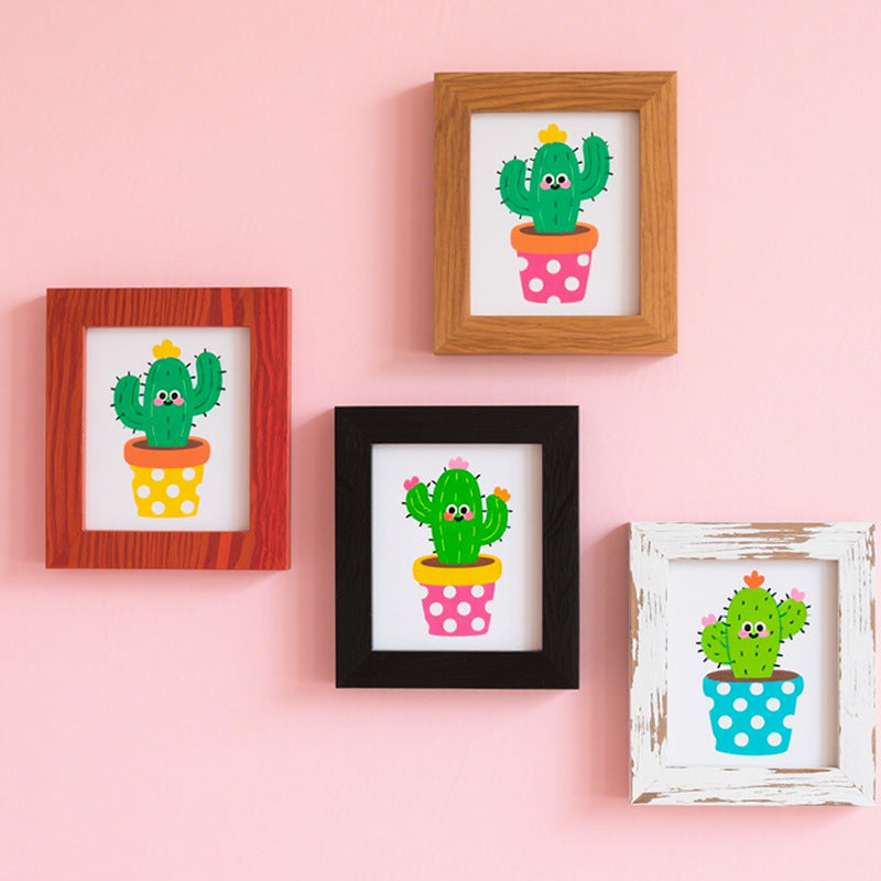 Decorative Cactus Art Print Frame