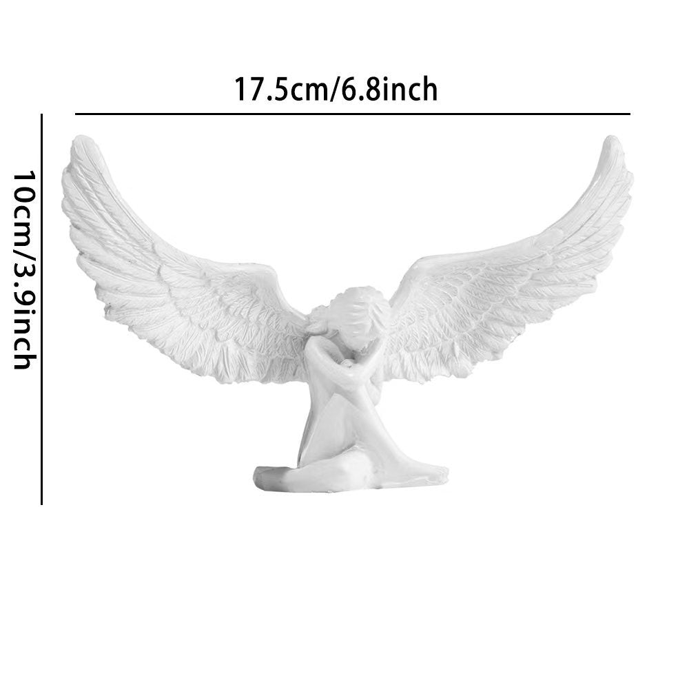 Angelic Cherub Sculpture Homeandso