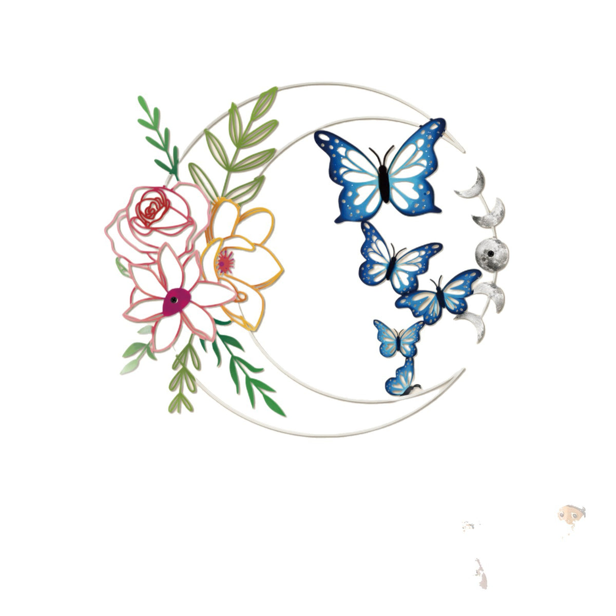 Decorative Butterfly Wall Hanging Homeandso