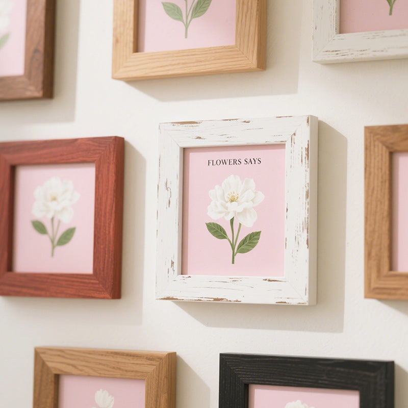 Floral Themed Wall Art Frame
