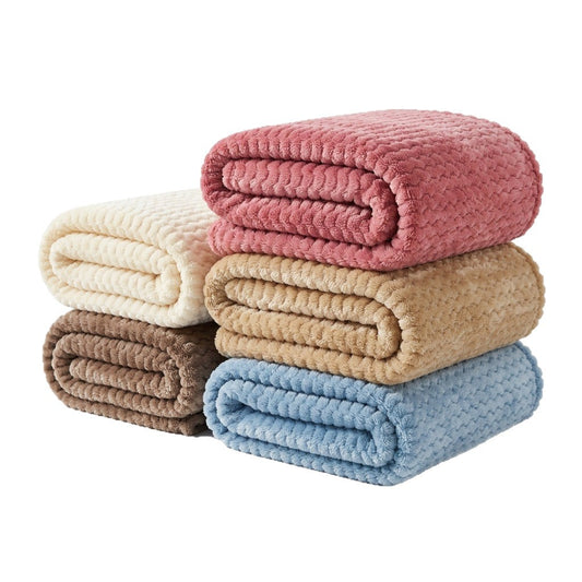 Zachte Textuur Fleece Deken