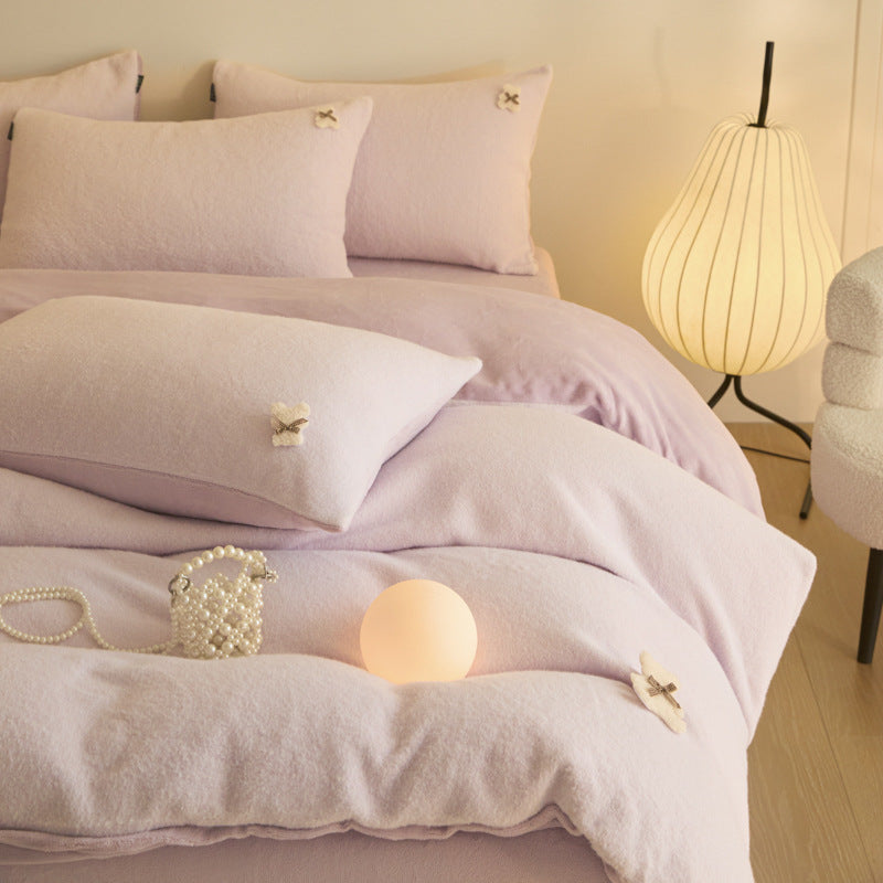 Cozy Decorative Comforter Set Homeandso