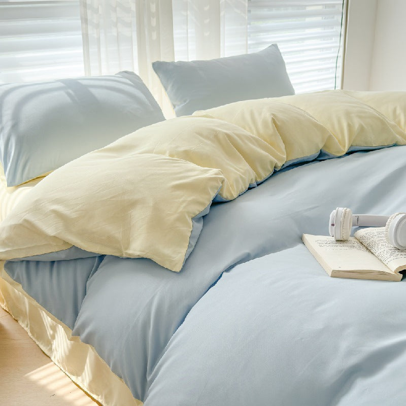 Luxurious Hypoallergenic Bed Duvet Cover Set Homeandso