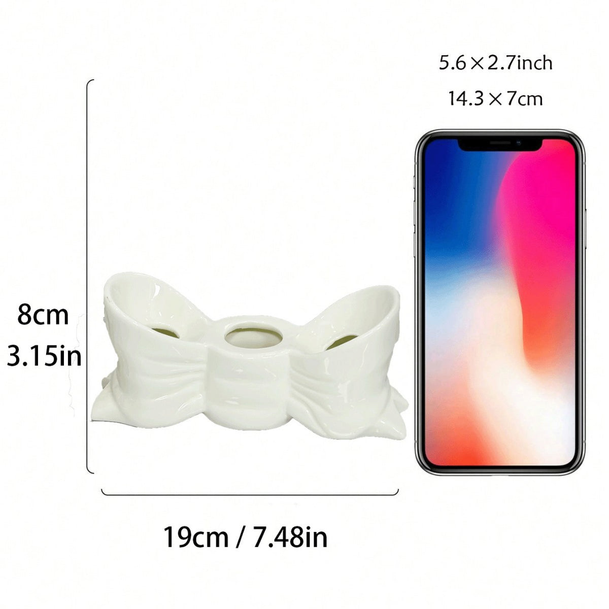 Bow-Shaped Phone Holder Homeandso